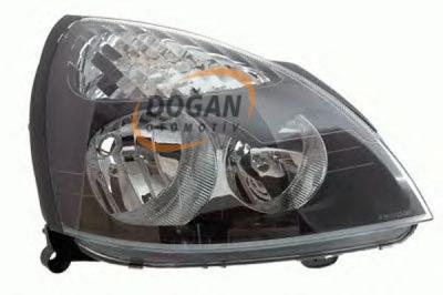 RENAULT ÖN FAR SİYAH (TYC) SAĞ CLİO 2 2001- RENAULT ÖN FAR SİYAH (TYC) SAĞ CLİO 2 2001-