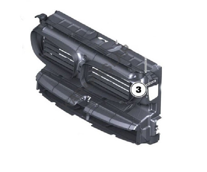 BMW ÖN MASKE GÖZLÜK FAN PANELİ (MOTORSUZ) F10 2010- BMW ÖN MASKE GÖZLÜK FAN PANELİ (MOTORSUZ) F10 2010-