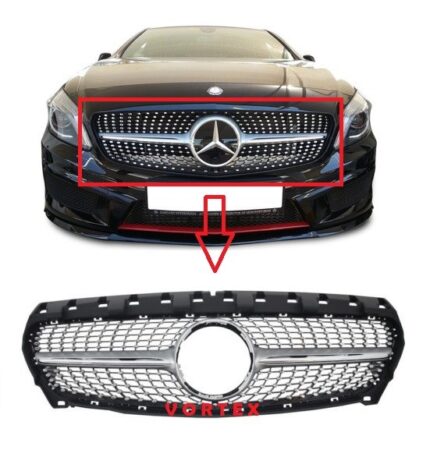 MERCEDES ÖN PANJUR (GRİ-DİAMOND ) CLA W117 2013-