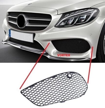 MERCEDES ÖN TAMPON IZGARASI DIŞ SOL (AMG) W205 2014-