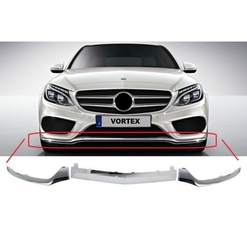 MERCEDES ÖN TAMPON ALT NİKELAJ SOL (AMG) W205 2014- MERCEDES ÖN TAMPON ALT NİKELAJ SOL (AMG) W205 2014-