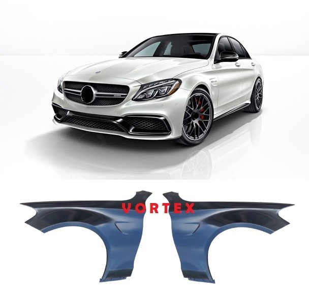 MERCEDES ÖN ÇAMURLUK TAKIMI SAĞ+SOL (C63) W205 2014- MERCEDES ÖN ÇAMURLUK TAKIMI SAĞ+SOL (C63) W205 2014-