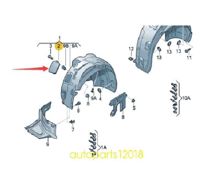 AUDİ ÖN DAVLUMBAZ FAR KAPAĞI SOL A6 2013- AUDİ ÖN DAVLUMBAZ FAR KAPAĞI SOL A6 2013-
