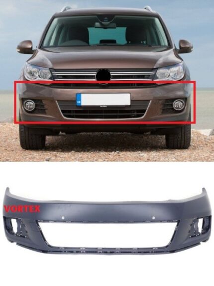VOLKSWAGEN ÖN TAMPON ( DÜZ ) TİGUAN 2012-