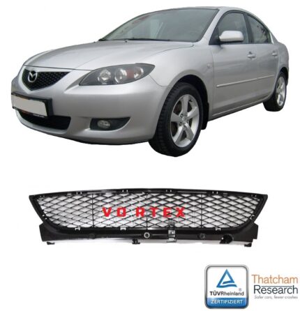 MAZDA ÖN TAMPON IZGARASI (BRAKETLİ) SEDAN  3 2003-