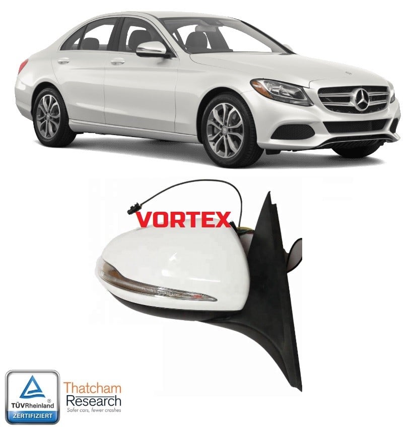 MERCEDES DIŞ DİKİZ AYNA SAĞ (BEYAZ) (ISIT.KAT) W205 2014- MERCEDES DIŞ DİKİZ AYNA SAĞ (BEYAZ) (ISIT.KAT) W205 2014-