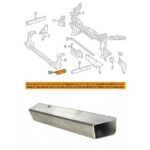 MERCEDES ÖN PANEL BRAKETİ ( ALÜMİNYUM ) L=R W176/W117 2013-