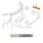 MERCEDES ÖN PANEL BRAKETİ ( ALÜMİNYUM ) SOL W246/W176 2013-