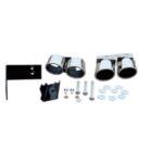 AUDİ ARKA EGZOZ UCU SET S4 A4 2009-2015