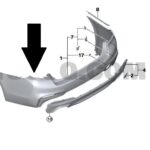 BMW ARKA TAMPON M-TECH G30 2017-
