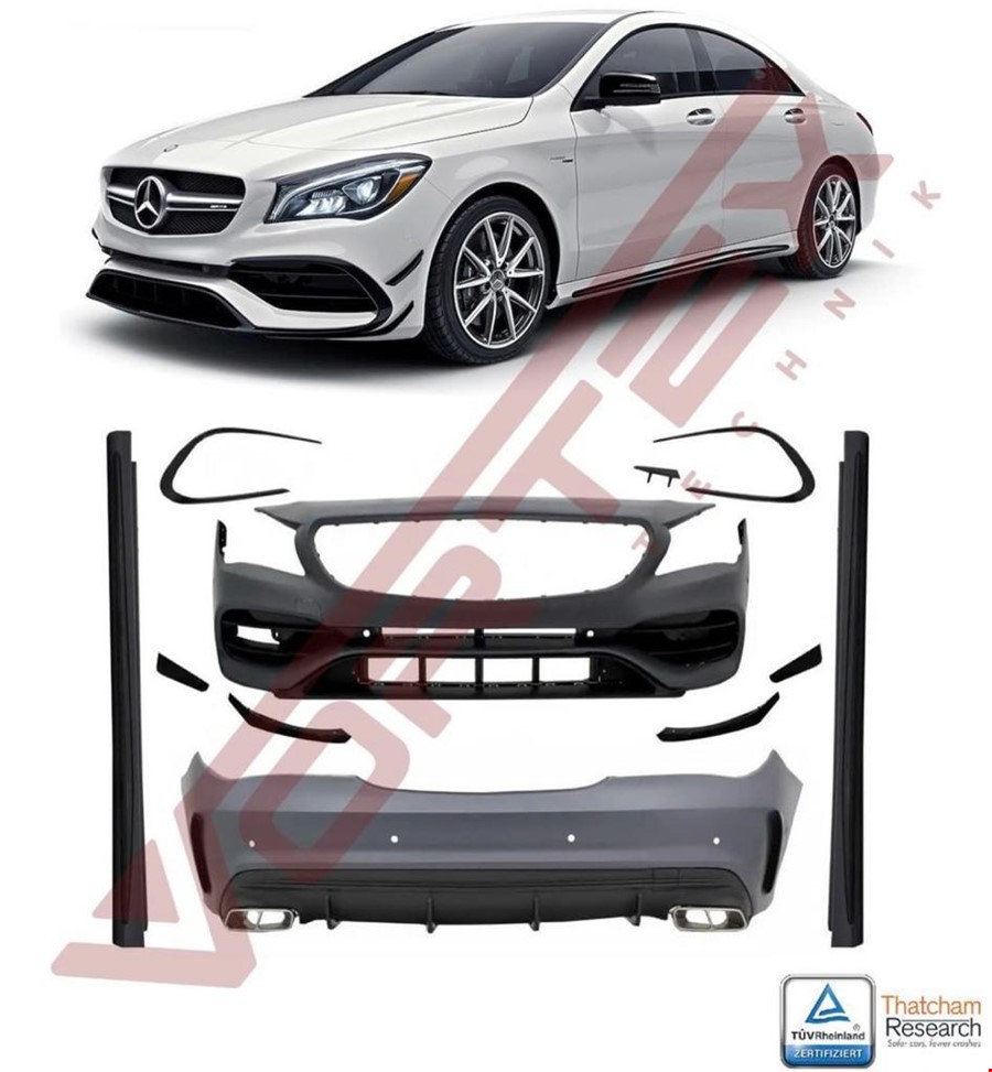 MERCEDES MAKYAJLI KASA W117 CLA45 AMG BODY KIT 2013-2019 MERCEDES MAKYAJLI KASA W117 CLA45 AMG BODY KIT 2013-2019