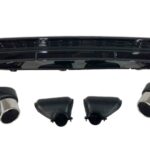 AUDİ S6 ARKA DİFÜZÖR SET (KROM EGZOZLU) A6 2020-