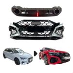 AUDİ RS3 BODY KIT (ÖN TAMPON+ ARKA DİFÜZÖR) A3 2021-