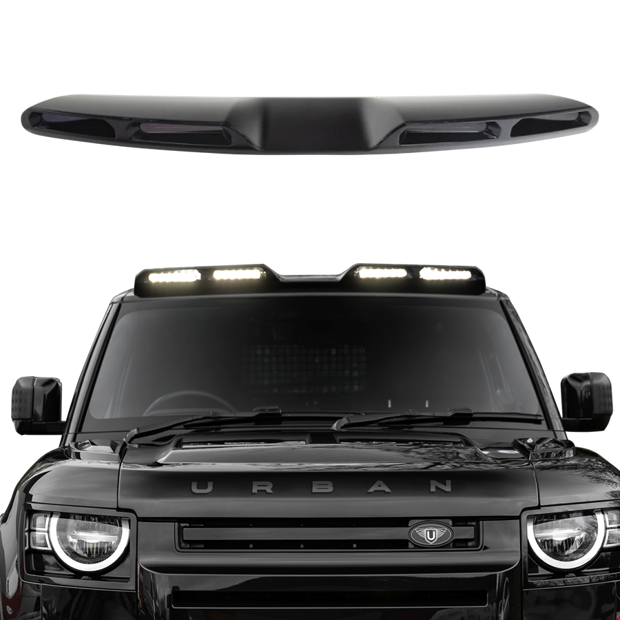 LAND ROVER ÖN TAVAN SPOYLERİ (LEDLİ) DEFENDER 2020- LAND ROVER ÖN TAVAN SPOYLERİ (LEDLİ) DEFENDER 2020-