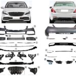 MERCEDES BODY KİT STANDART TİP  (ÖN-ARKA DOLU) W222 2018-