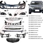 MERCEDES ÖN TAMPON SET (PANJURLU) ( EXCLUSIVE ) W212 2013-