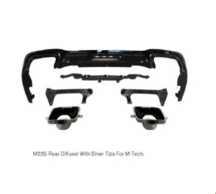 BMW ARKA DİFÜZÖR SETİ M235i (KARE EGZOZLU) F44 2020-