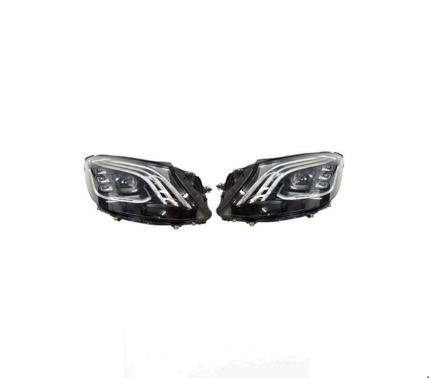 MERCEDES W221 06-10 İÇİN W222 MAYBACH FAR SETİ MERCEDES W221 06-10 İÇİN W222 MAYBACH FAR SETİ