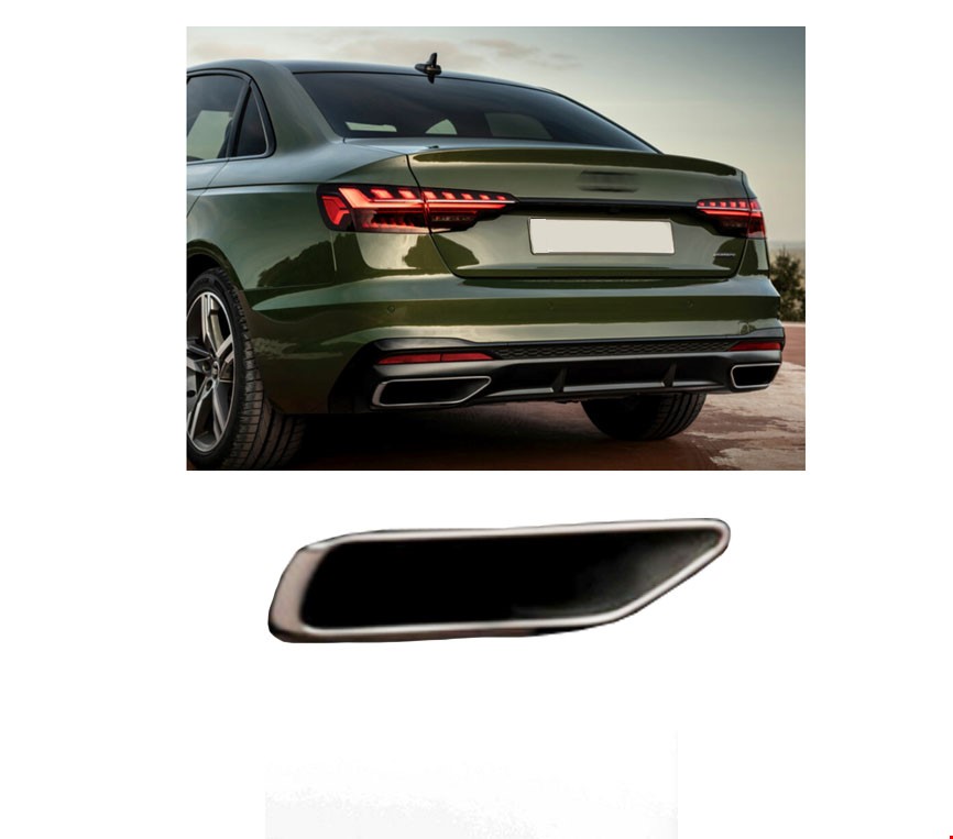 AUDİ ARKA EGZOZ UCU SOL S-LİNE A4 2020- AUDİ ARKA EGZOZ UCU SOL S-LİNE A4 2020-