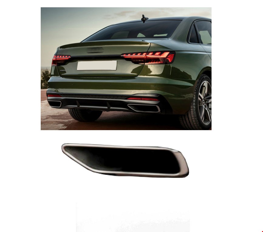 AUDİ ARKA EGZOZ UCU SAĞ S-LİNE A4 2020- AUDİ ARKA EGZOZ UCU SAĞ S-LİNE A4 2020-