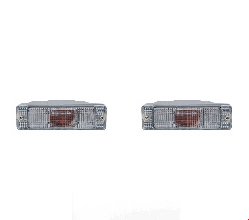 VOLKSWAGEN ÖN TAMPON SİNYALİ "SET" BEYAZ GOLF 2 1984- VOLKSWAGEN ÖN TAMPON SİNYALİ "SET" BEYAZ GOLF 2 1984-