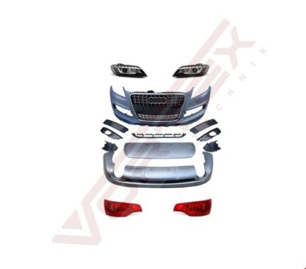 AUDİ ÖN-ARKA TAMPON DOLU (FARLAR DAHİL) Q7 MAKYAJ SETİ