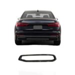 AUDİ ARKA EGZOZ KAPAĞI SOL S-LİNE SİYAH A6 2020-
