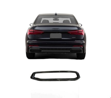 AUDİ ARKA EGZOZ KAPAĞI SOL S-LİNE SİYAH A6 2020-