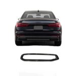 AUDİ ARKA EGZOZ KAPAĞI SAĞ S-LİNE SİYAH A6 2020-