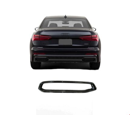 AUDİ ARKA EGZOZ KAPAĞI SAĞ S-LİNE SİYAH A6 2020-