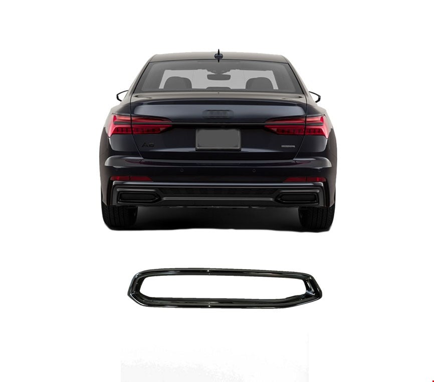 AUDİ ARKA EGZOZ KAPAĞI SAĞ S-LİNE SİYAH A6 2020- AUDİ ARKA EGZOZ KAPAĞI SAĞ S-LİNE SİYAH A6 2020-