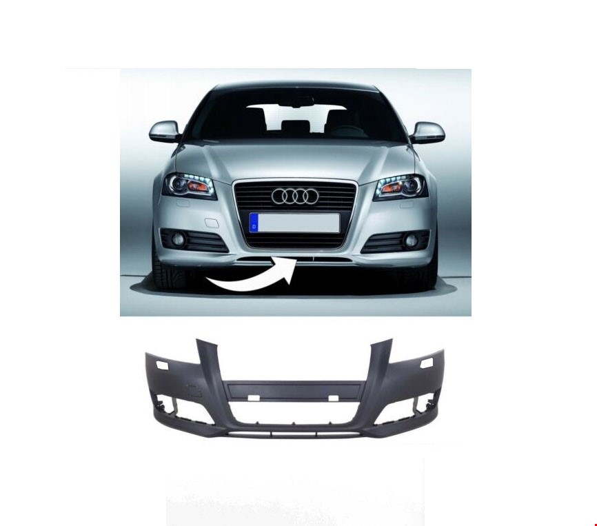 AUDİ ÖN TAMPON ( YIKAMALI SENSÖRSÜZ ) A3 2009- AUDİ ÖN TAMPON ( YIKAMALI SENSÖRSÜZ ) A3 2009-