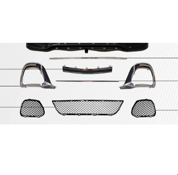 MERCEDES ÖN IZGARA SETİ MAYBACH (7 PARÇA) W213 2020- MERCEDES ÖN IZGARA SETİ MAYBACH (7 PARÇA) W213 2020-