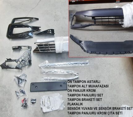 VOLKSWAGEN PASSAT 2015- İÇİN B8.5 2020- RLİNE ÖN TAMPON SET