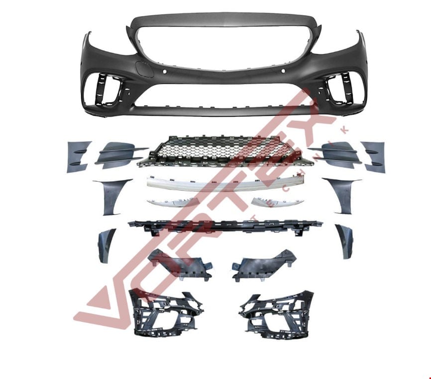 MERCEDES ÖN TAMPON AMG SET DOLU (PANJUR HARİÇ) W205 2019- MERCEDES ÖN TAMPON AMG SET DOLU (PANJUR HARİÇ) W205 2019-