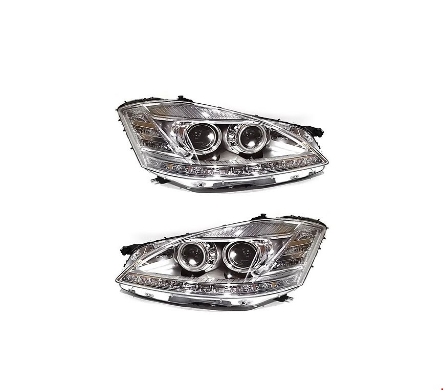 MERCEDES ÖN FAR SETİ ( ESKİYİ YENİYE DÖNÜŞÜM ) W221 2010- MERCEDES ÖN FAR SETİ ( ESKİYİ YENİYE DÖNÜŞÜM ) W221 2010-
