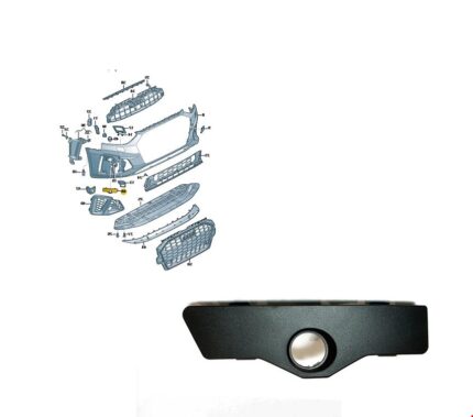 AUDİ ÖN TAMP.PANJUR BRAKET YUVASI  SAĞ S-LİNE A4 2020-
