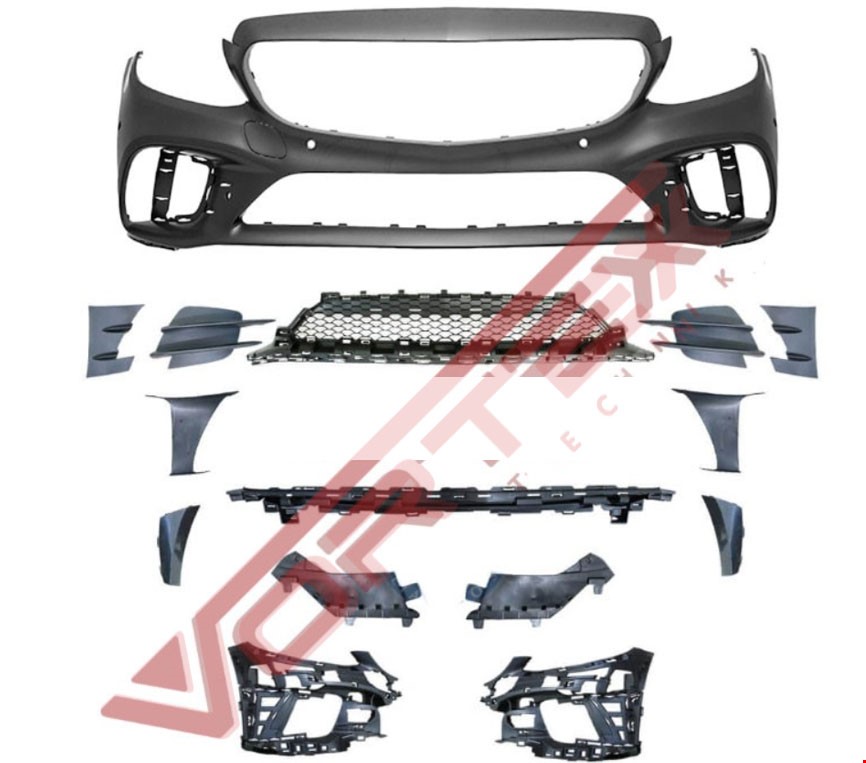 MERCEDES ÖN TAMPON AMG SET (PNJ.KROM ÇITA HARİÇ) W205 2019- MERCEDES ÖN TAMPON AMG SET (PNJ.KROM ÇITA HARİÇ) W205 2019-