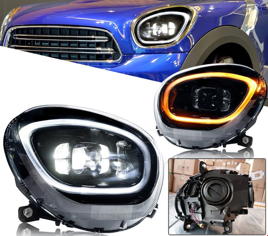 MİNİ ÖN FAR TAKIMI LED (HALOJENDEN DÖNÜŞÜM) R60 2010- MİNİ ÖN FAR TAKIMI LED (HALOJENDEN DÖNÜŞÜM) R60 2010-