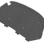 SKODA MOTOR KAPUT KEÇESİ SKODA SUPERB 2008-