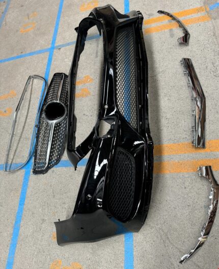 MERCEDES ÖN TAMPON AMG SET (SİYAH BO+PANJUR) CLS W218 2015-