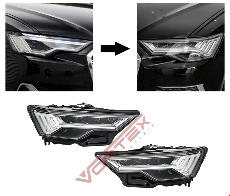 AUDİ LED FARLAR İÇİN FULL HD MATRIX FAR SETİ A6 2020- AUDİ LED FARLAR İÇİN FULL HD MATRIX FAR SETİ A6 2020-