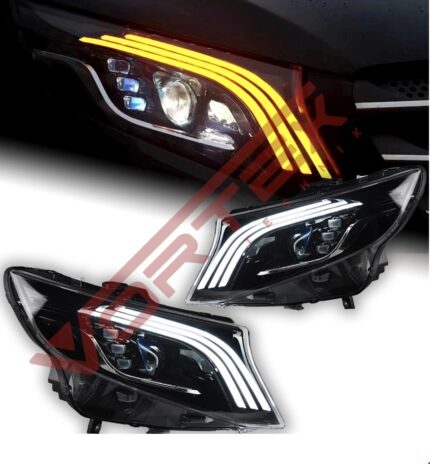 MERCEDES ÖN FAR SETİ (MAYBACH GÖRÜNÜM) VİTO W447 2014-