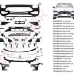 MERCEDES ÖN TAMPON SET AMG (PANJUR HARİÇ) W206 2021-