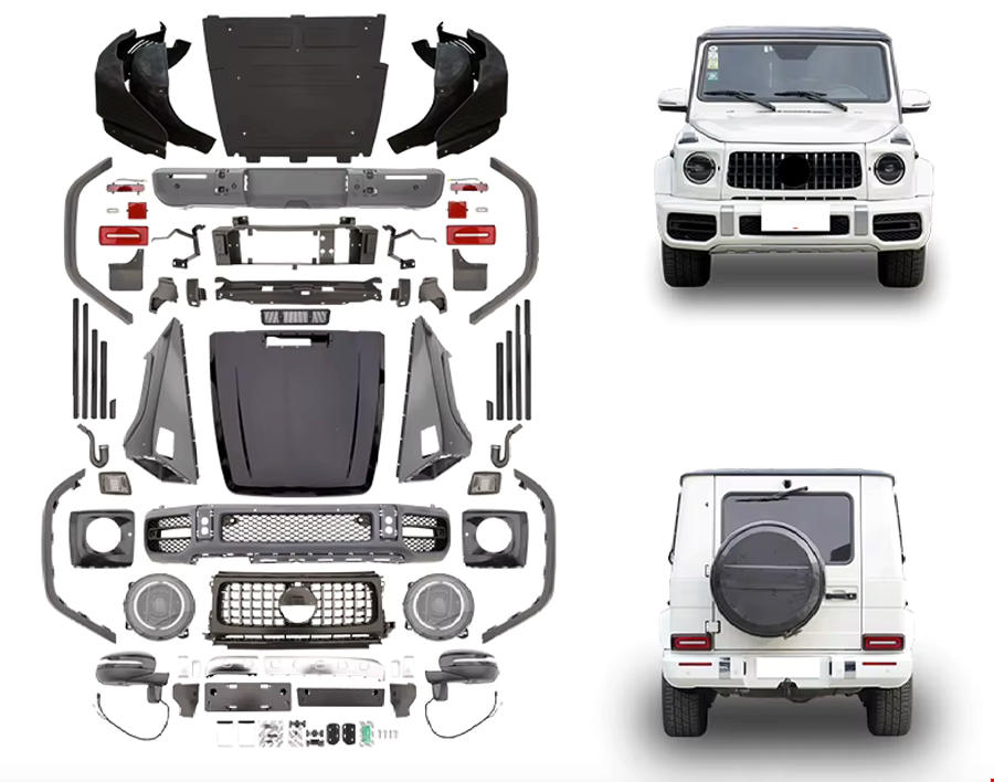 MERCEDES W463-W464 YENİ 2020 G63 AMG DÖNÜŞÜM SETİ (1:1) MERCEDES W463-W464 YENİ 2020 G63 AMG DÖNÜŞÜM SETİ (1:1)