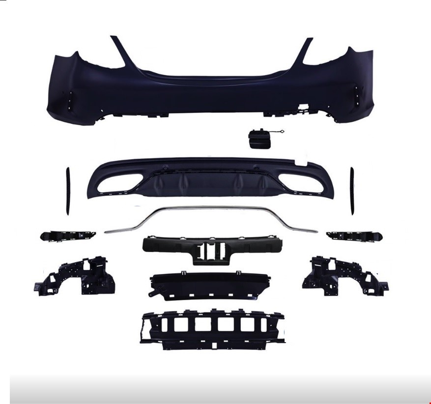 MERCEDES ARKA TAMPON ( KOMPLE AMG DİFÜZÖRLÜ ) W205 2019- MERCEDES ARKA TAMPON ( KOMPLE AMG DİFÜZÖRLÜ ) W205 2019-