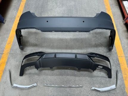 AUDİ ARKA TAMPON SET S-LİNE (GRİ DETAY) A5 2020-