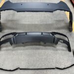 AUDİ ARKA TAMPON SET S-LİNE (SİYAH DETAY) A5 2020-