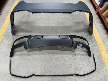 AUDİ ARKA TAMPON SET S-LİNE (SİYAH DETAY) A5 2020-