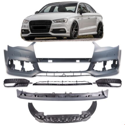 AUDİ ÖN TAMPON SET S-LİNE "SEDAN" (SENSÖRLÜ) A3 2013-